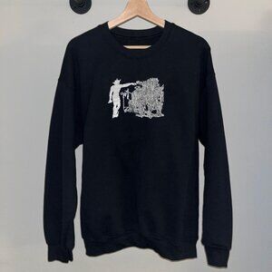 Black White Dean Blunt Underground Rap Hip Hop Crewneck Sweatshirt